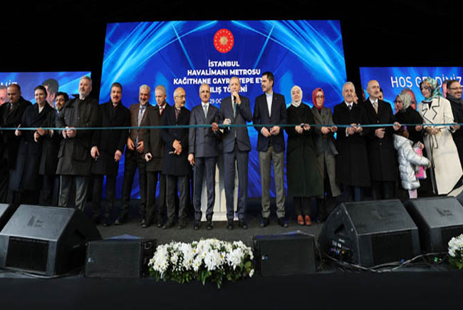 IST,Kağıthane-Gayrettepe metrosu açıldı
