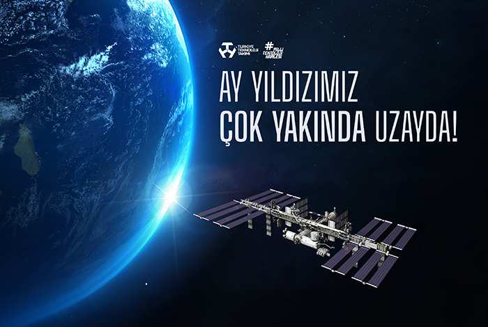 Ay Yıldız’ımız  çok yakında uzayda