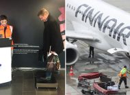 Finnair, yolcularını tartıyor