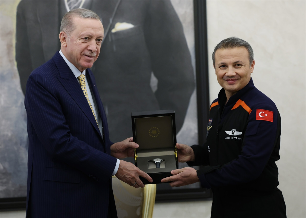 Gezeravcı Başkan Erdoğan ile görüştü