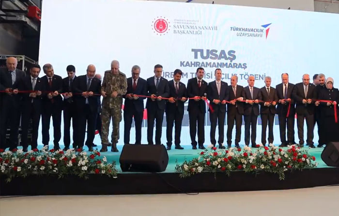 TUSAŞ, Kahramanmaraş tesislerini hizmete açtı