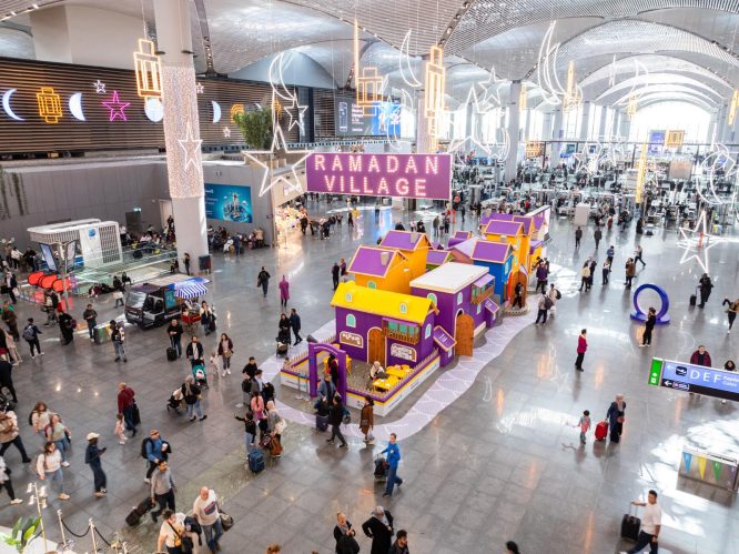 İGA İstanbul Havalimanı’nda Ramazan heyecanı başladı