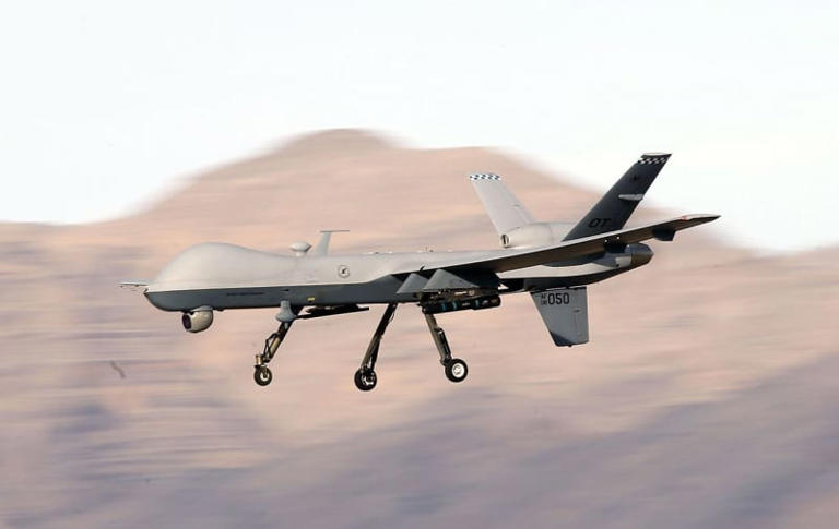 ABD’nin MQ-9 Reaper’i Polonya’da araziye indi