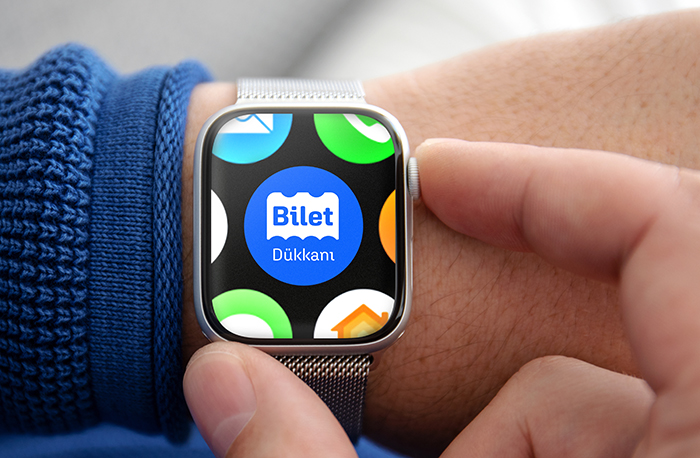 Bilet Dükkanı’ndan biletleri saatiniz ile alabilirsiniz