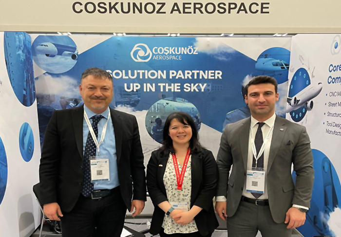 Coşkunöz Aerospace ABD Havacılık zirvesinde ilgi odağı