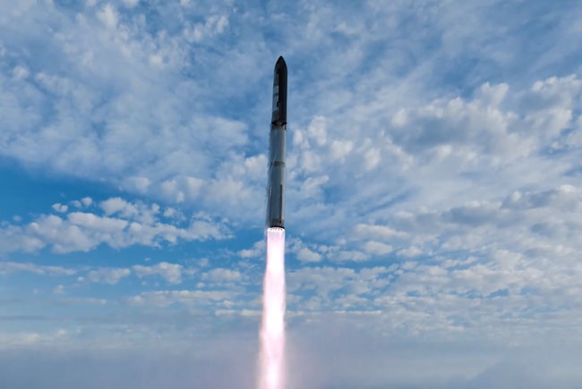 Starship roketinden özel görüntüler yayınlandı