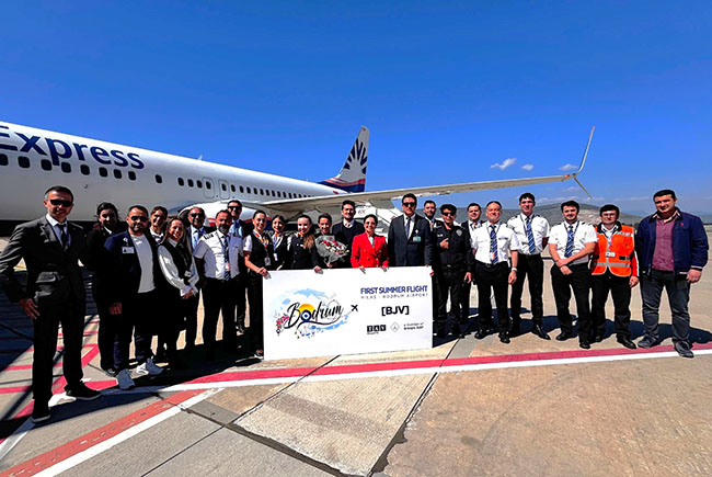 Milas-Bodrum Havalimanı, SunExpress ile yaz sezonunu açtı