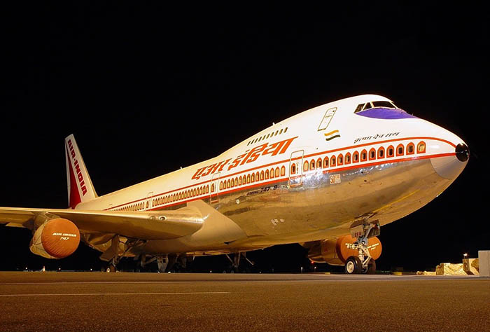 Air India filosundanki en son B747-800’ü çıkardı