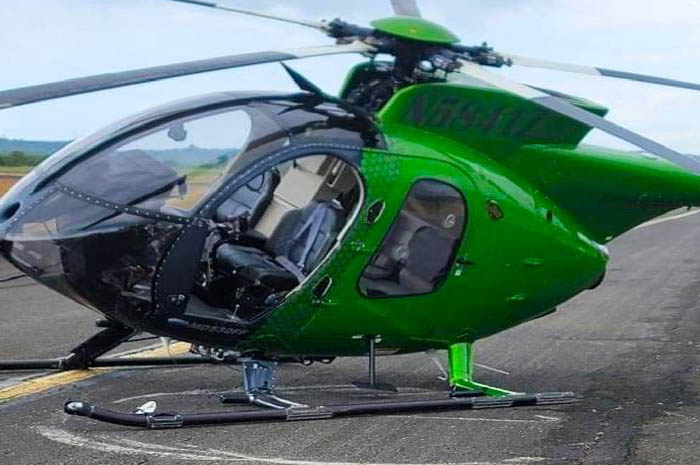 Porto Riko’da MD530F helikopter inişte hasar gördü