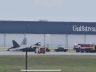 ABD Georgia’da F-22 Raptor inişte kaza yaptı