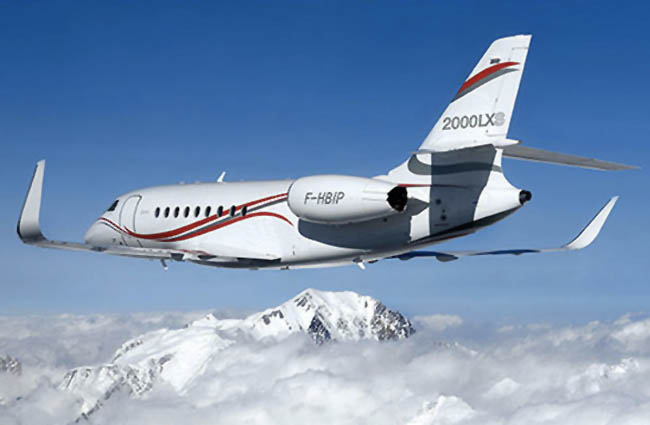 Doğan Holding Dassault Falcon 2000LXS aldı