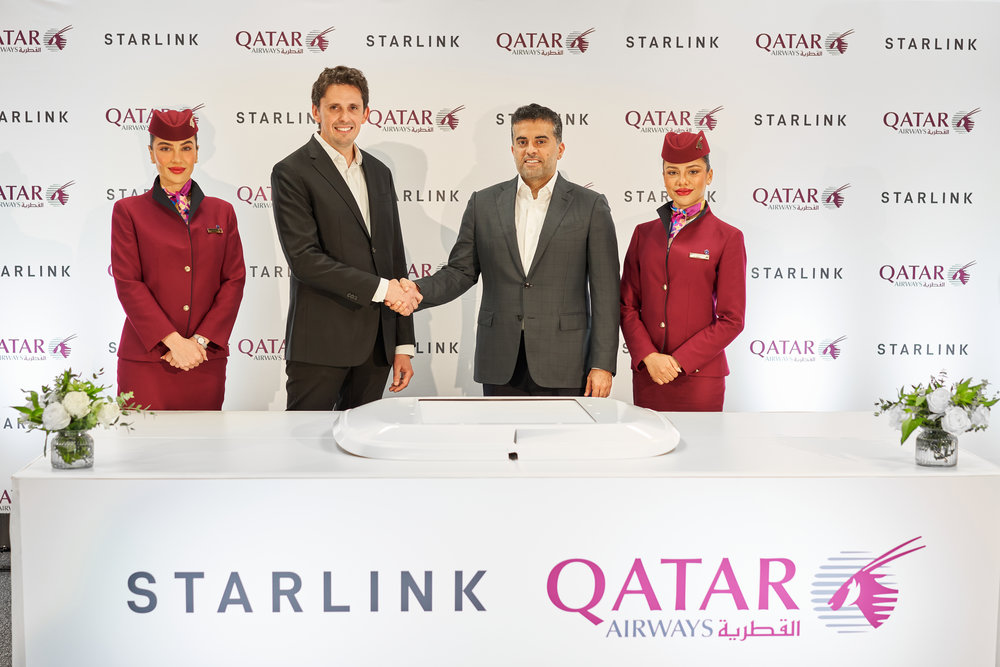 Katar Havayolları Starlink ile anlaştı