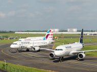 Lufthansatüm AB mesajlı uçaklarını bir araya getirdi