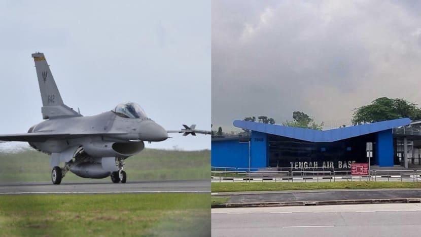 Singapur’da F-16 düştü