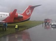 Rusya’da CRJ-200ER inişte pistten çıkta