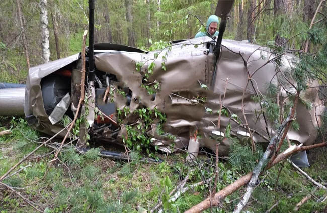Rusya’da R66 düştü; 4 kişi hayatını kaybetti