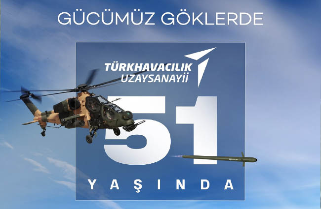 TUSAŞ, 51 yaşında