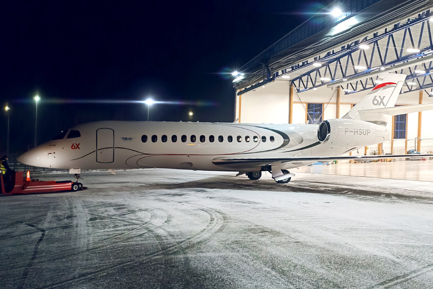 AMAC Aerospace Türkiye’de Falcon 6X bakım onayını aldı