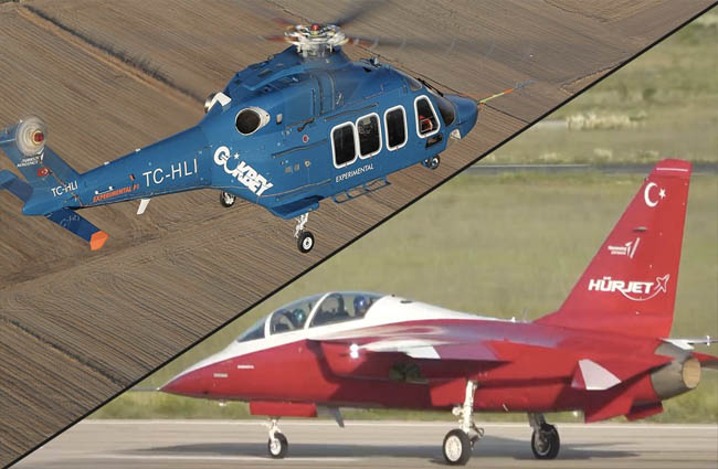 GÖKBEY ve HÜRJET Farnborough’da görücüye çıkacak