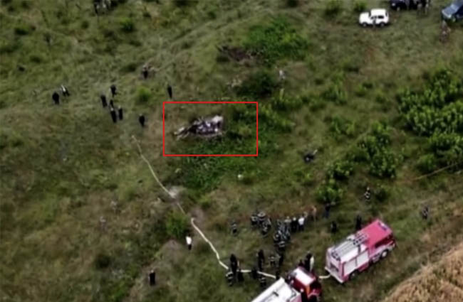 Gürcistan’da Su-25 düştü