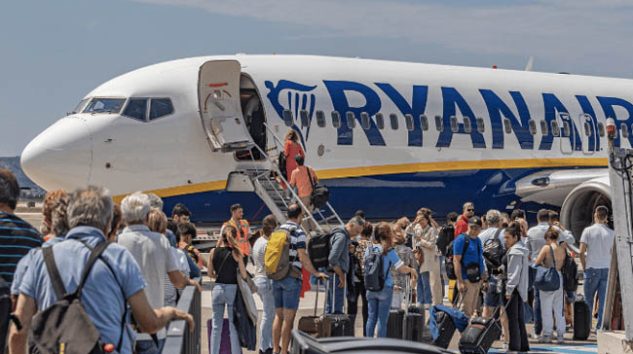 Ryanair Haziran’da yolcu rekor kırdı