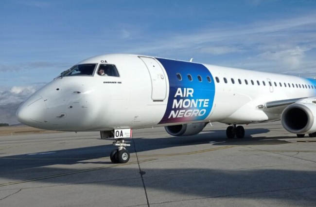 Air Montenegro iki ayda 48 bin yolcuya hizmet verdi