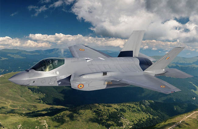 F-35’in 20. müşterisi Romanya oldu