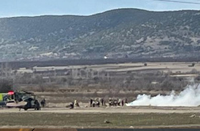 İsparta’da askeri helikopter düştü; 5 asker şehit oldu