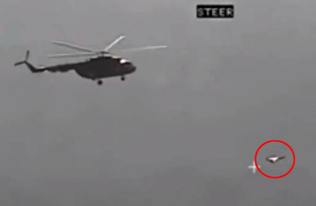 Ukrayna Mi-8 ile Rusya’nın Şahed-136 İHA’sını düşürdü