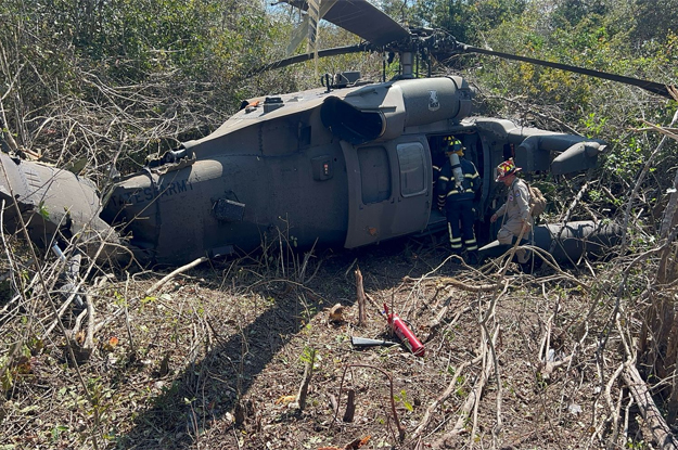 ABD ordusunun Honduras’ta UH-60’ı inişte kaza yaptı