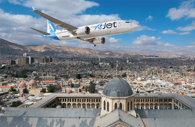 AJet Şam’a İstanbul ve Ankara’dan uçacak