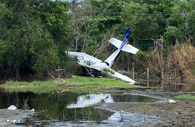 Filipinlerde Cessna 152 düştü