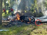 Sri Lanka Hava Kuvvetleri’nin K-8 tipi savaş uçağı düştü