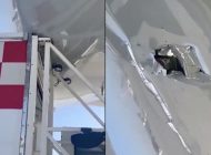 TAM Havayolları’nın B777’sine ikram aracı çarptı