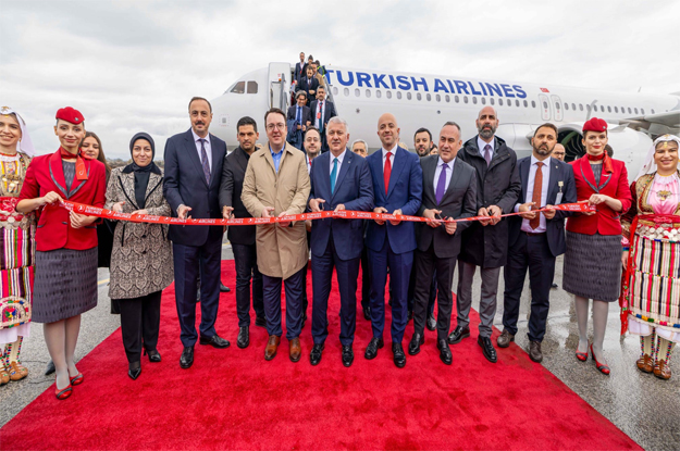 THY Ohri uçuşlarına başladı