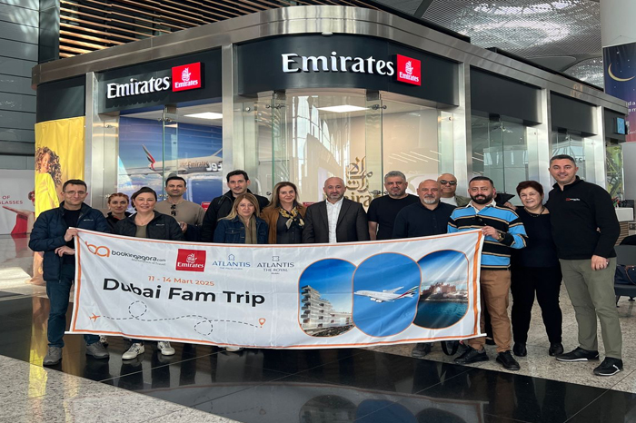 BookingAgora Türk acente sahiplerini Dubai’ye götürdü