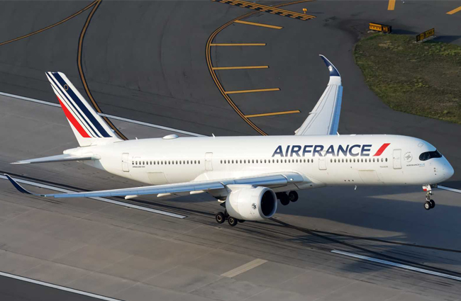 Air France’ın A350-900’ü geri döndü
