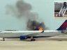 Delta’nın A330 uçağının motoru kalkış öncesi alev aldı