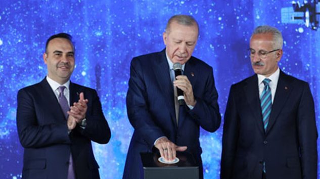 Türksat 6A  törenle hizmete girdi