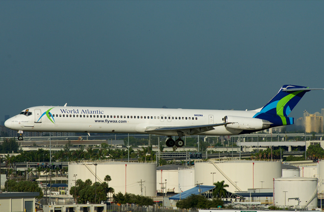 World Atlantic’in MD-83(ü havada arızalandı geri döndü