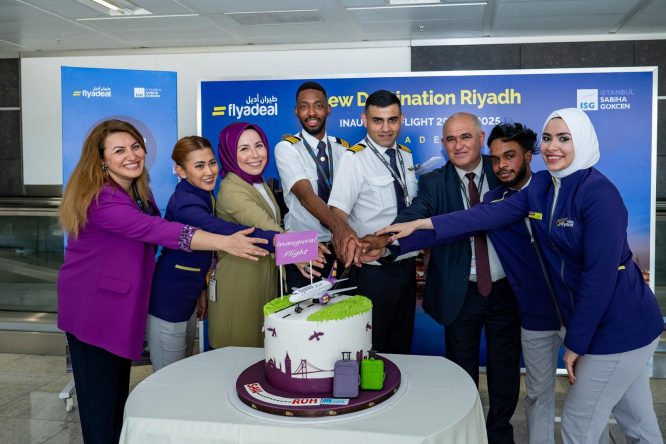 İSG Flyadeal’ın ilk Riyad uçuşunu karşıladı