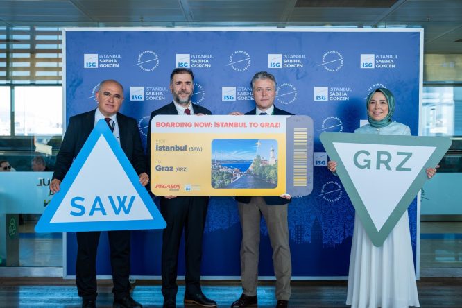 Pegasus İSG’den Graz’a uçacak