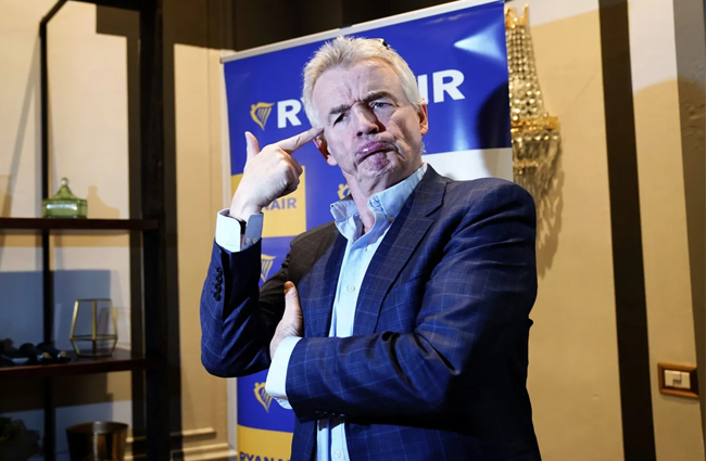 Ryanair CEO’su Michael O’Leary’ve hisse piyangosu