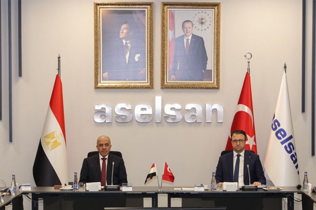 Mısır Genelkurmay başkanı ASELSAN’ı ziyaret etti