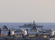 TB3 İHA’lar TCG Anadolu’ya iniş-kalkışlarına devam ediyor