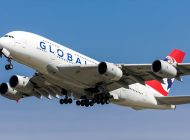 Global Airlines ilk uçuşunu A380 ile yaptı