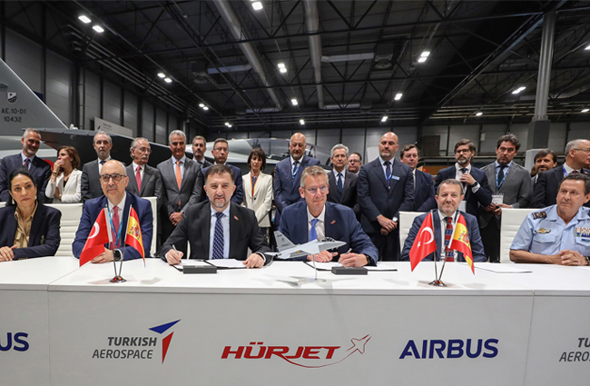 TUSAŞ İspanya ile HÜRJET anlaşması imzaladı