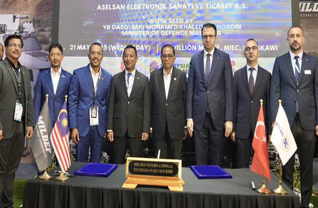 ASELSAN Malezya’da iki şirket ile anlaşma imzaladı