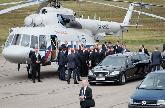 Putin’in helikopterine saldırı girişimi