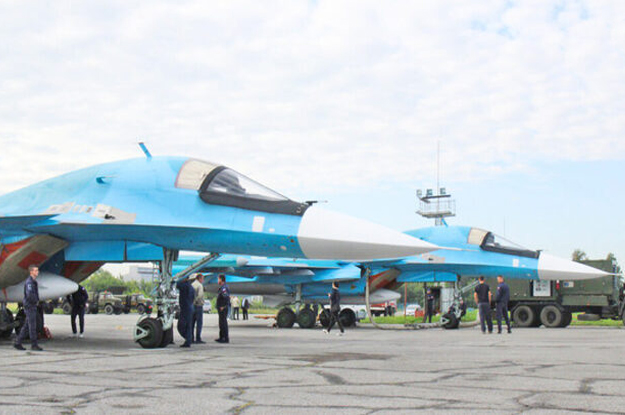 Rus ordusuna ikinci parti Su-35S uçakları teslim edildi